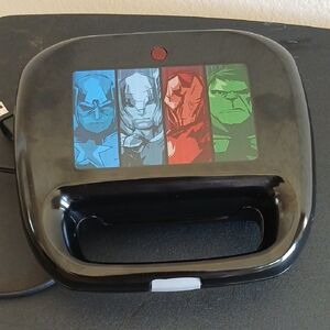 Marvel Avengers Waffle Maker with Superhero Design